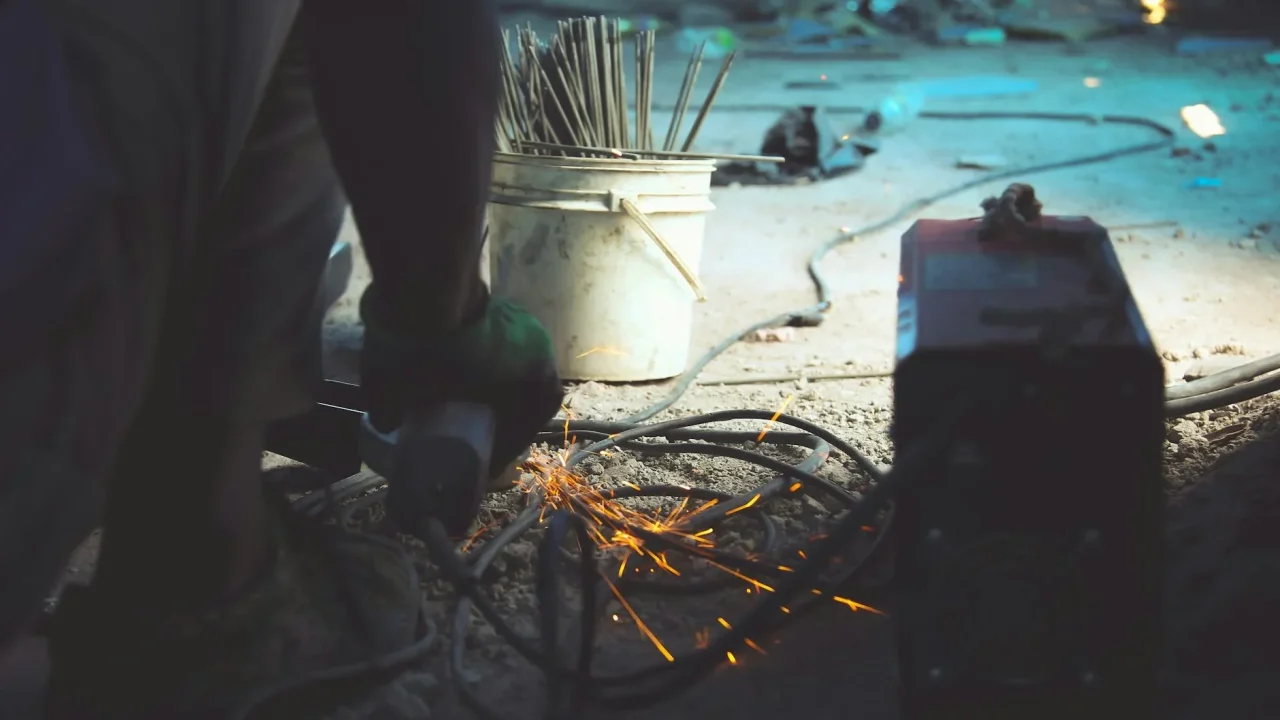 Welding Sparks Workshop