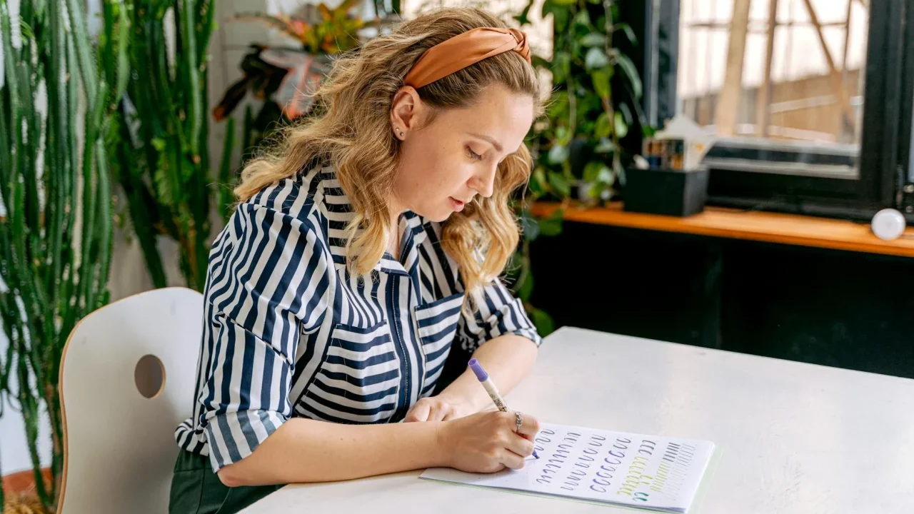 Writing Letter Professional Woman