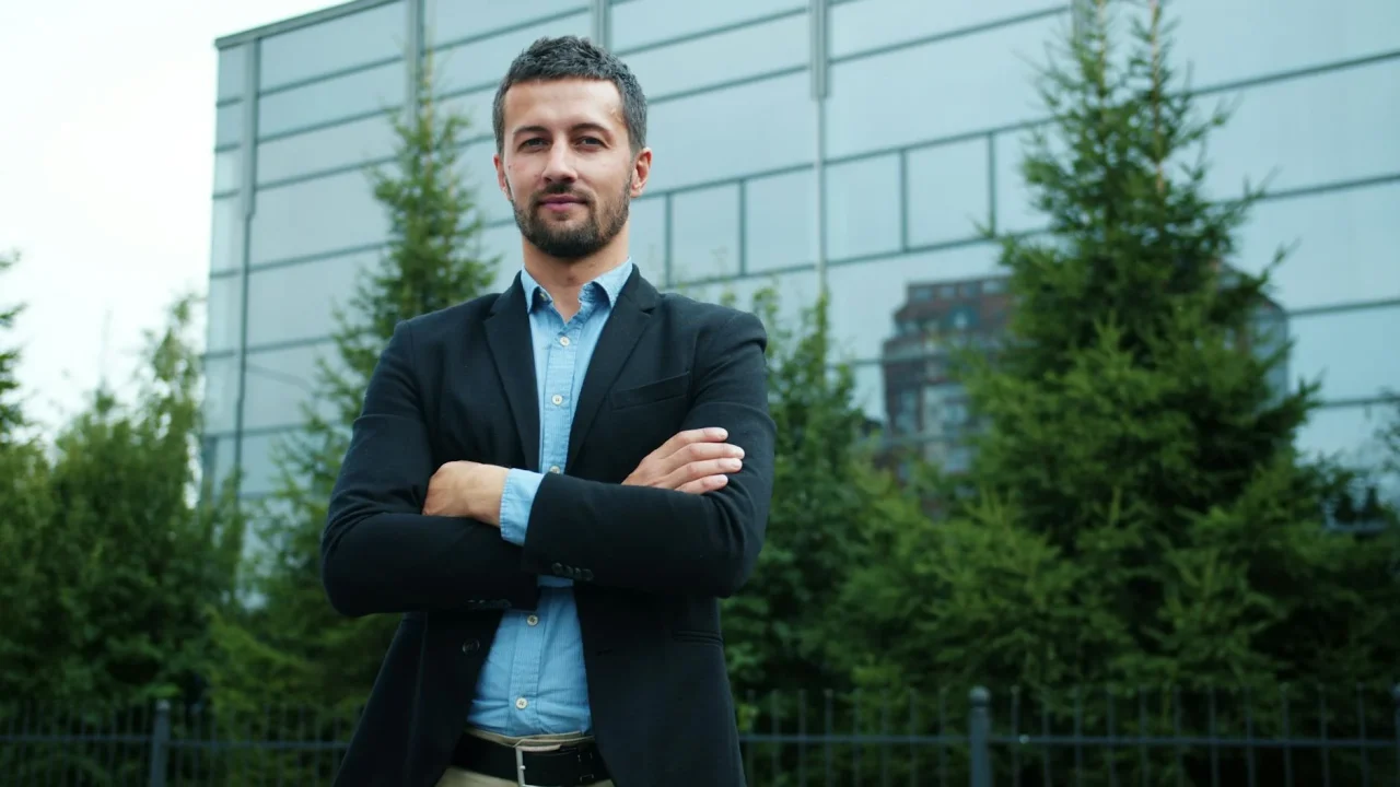 Business Attire Confident Person