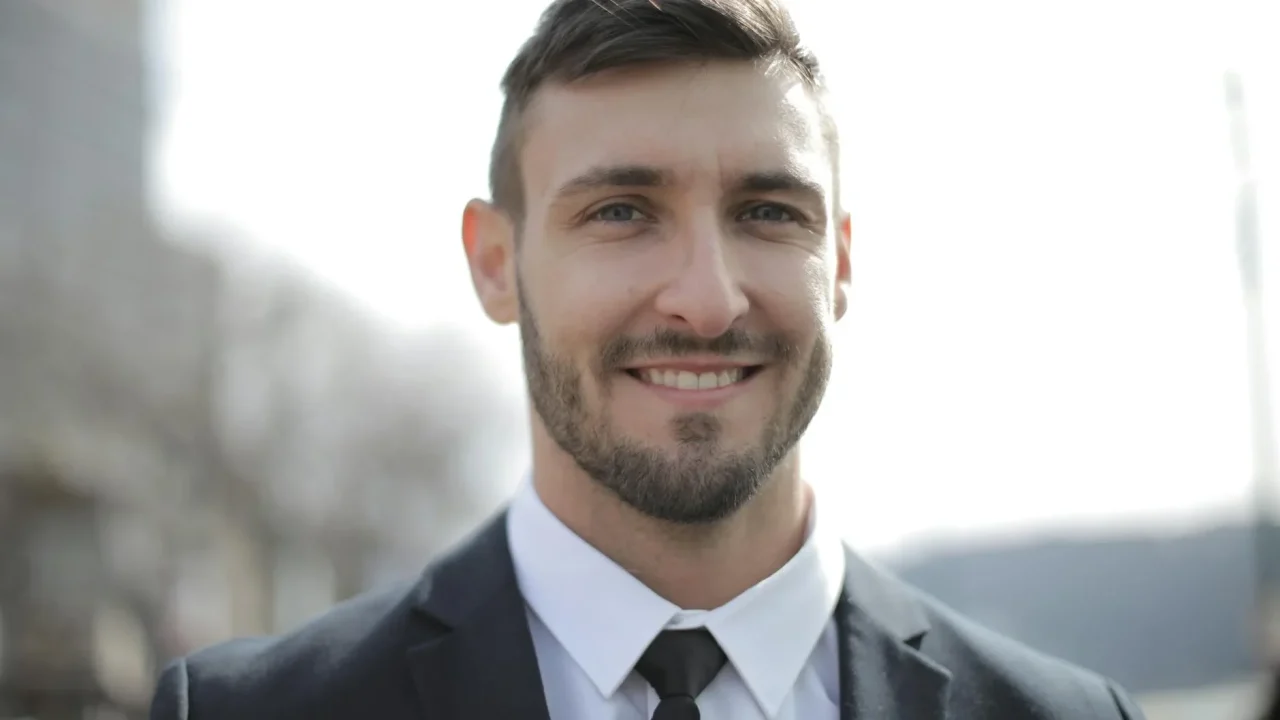 Business Attire Smiling Person