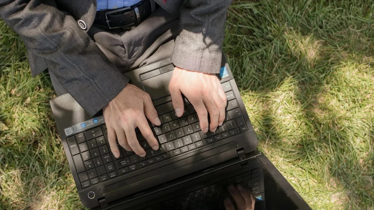 Business Professional Laptop Work