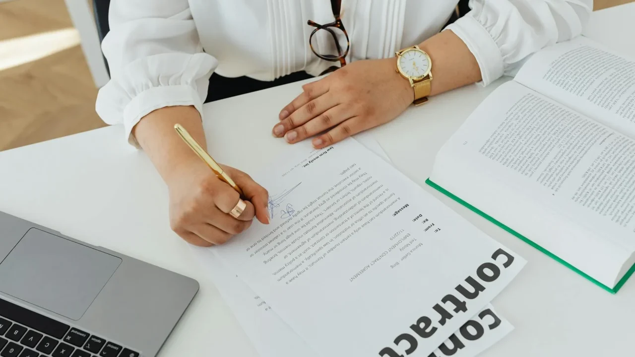 Calculator Contract Signing