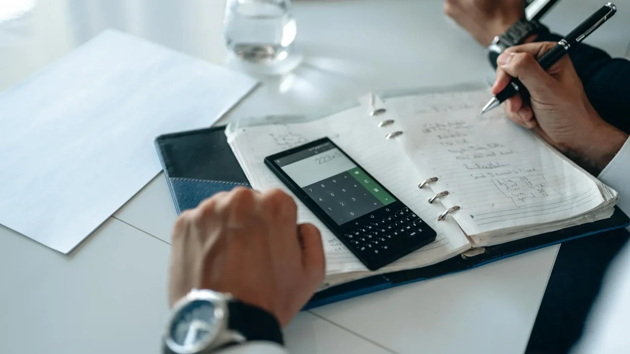 Calculator Office Meeting