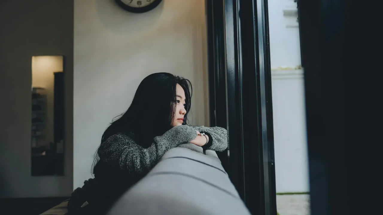 Clock Lonely Person
