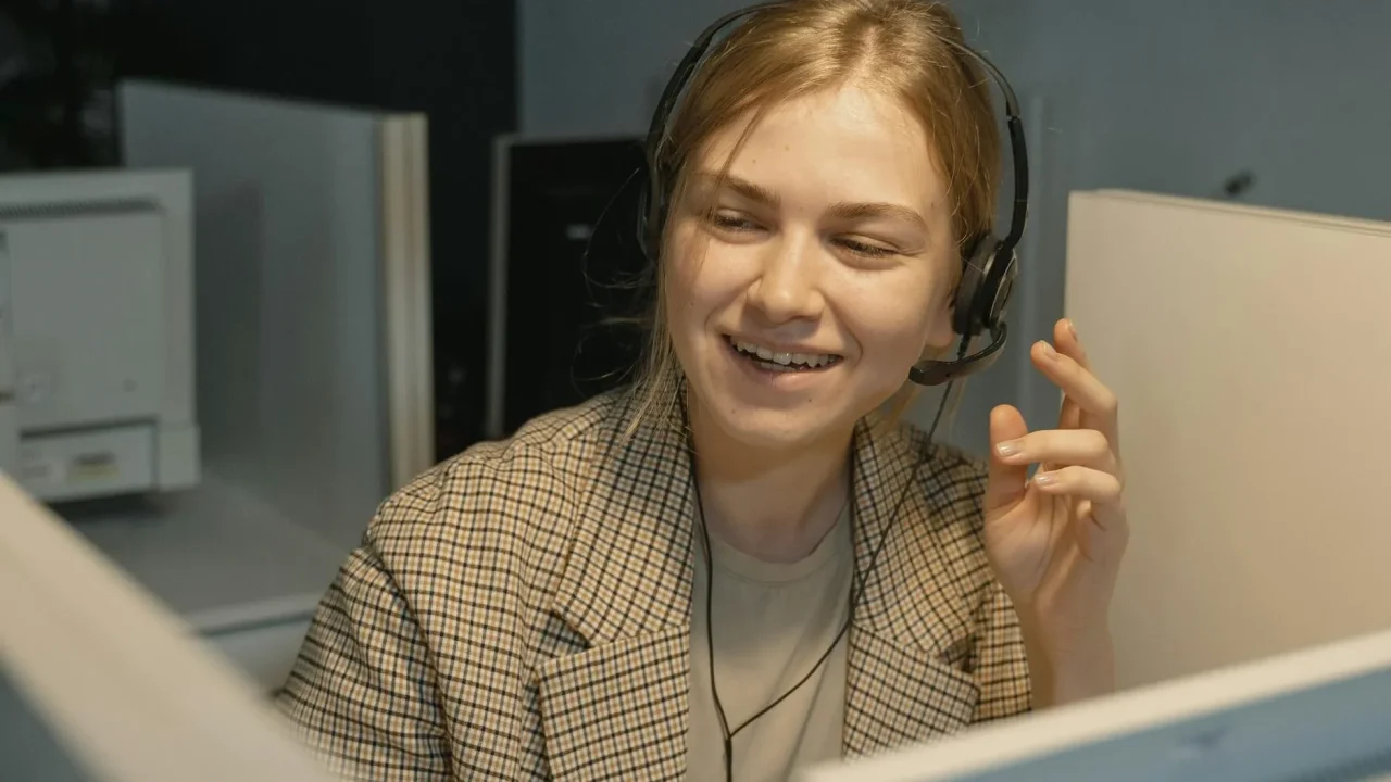 Customer Service Smiling