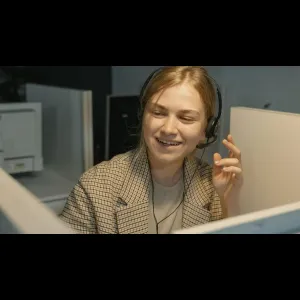 Customer Service Smiling