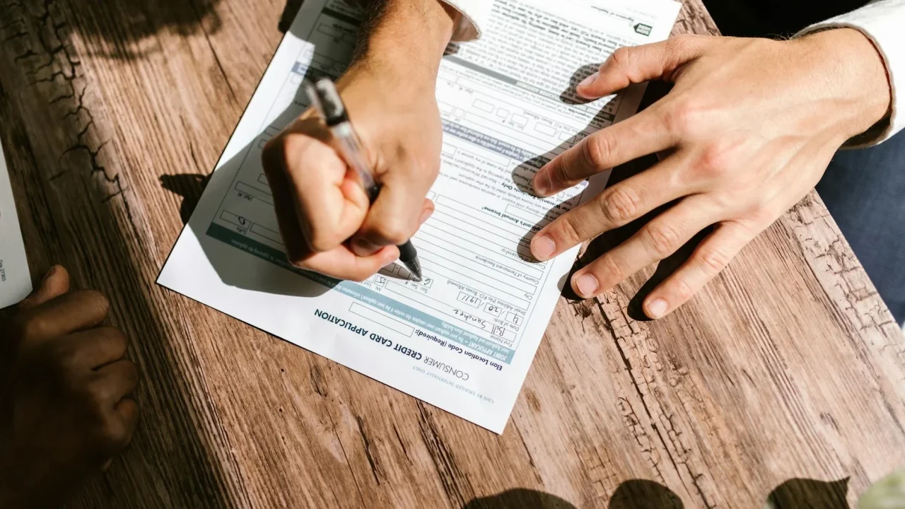 Document Folder Application Form