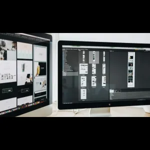 English Book Computer Screen