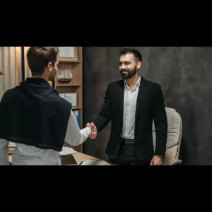 Handshake Office Interview