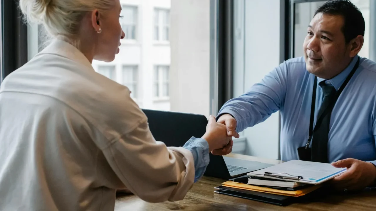 Interview Handshake