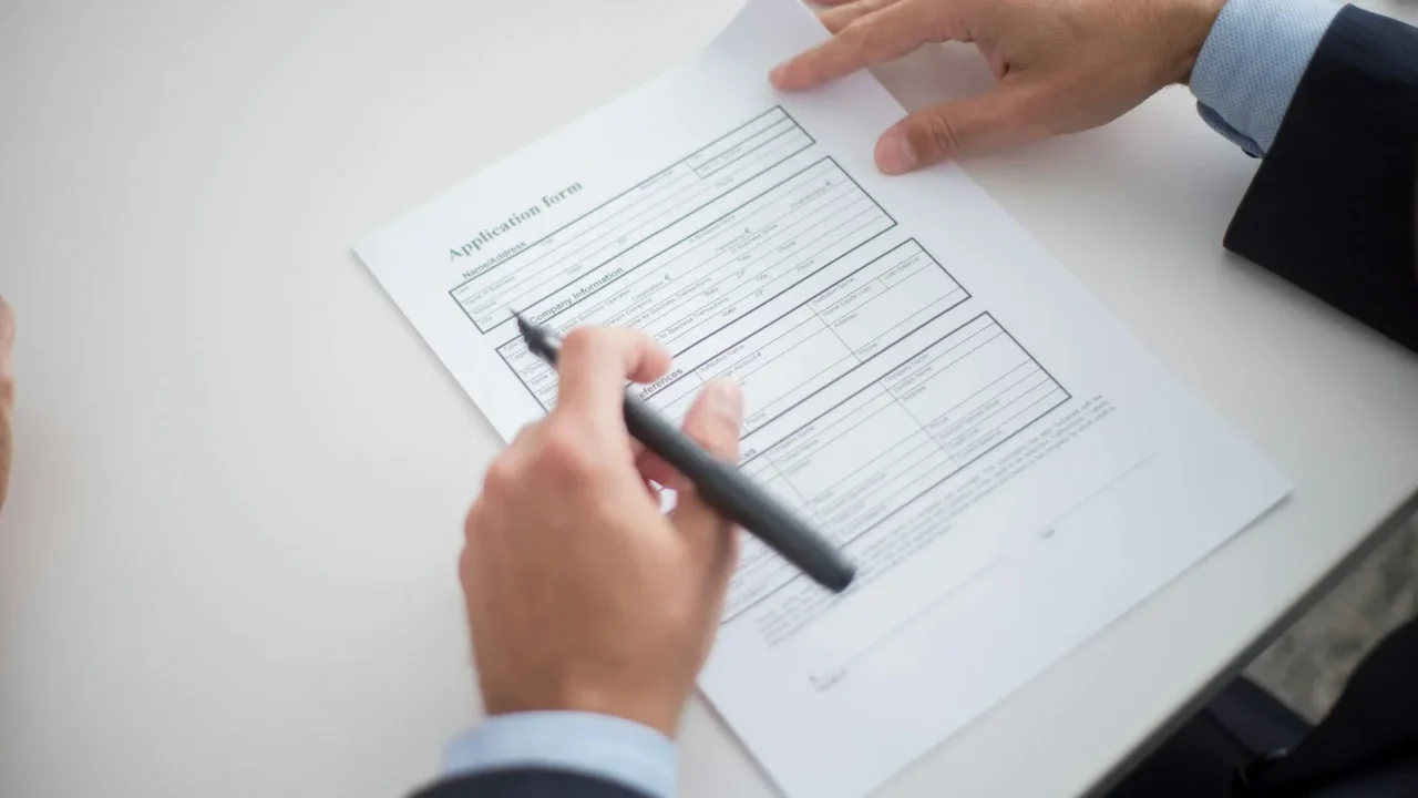 Job Application Official Document