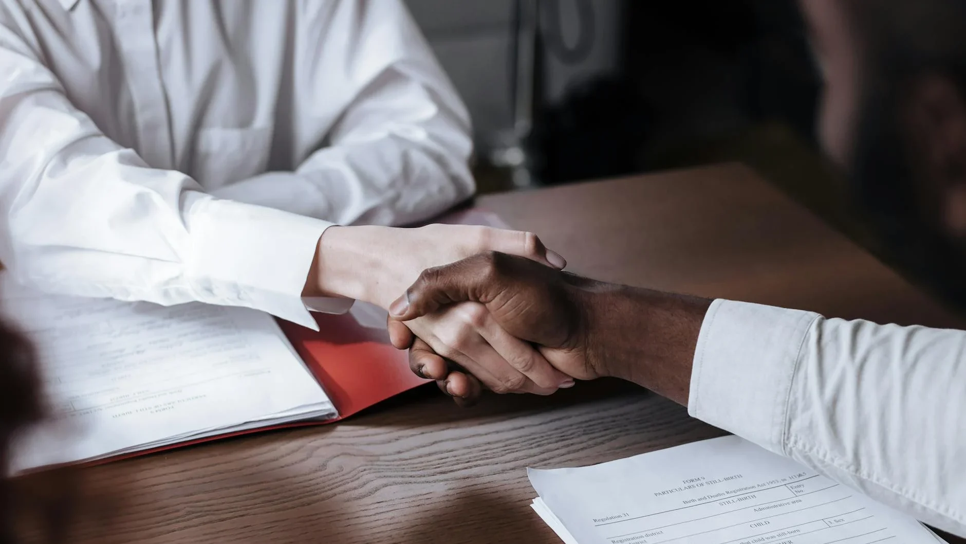 Job Interview Handshake