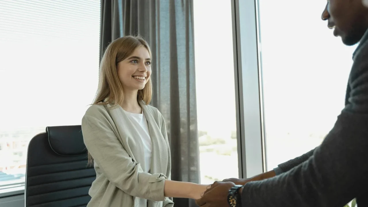 Job Interview Handshake