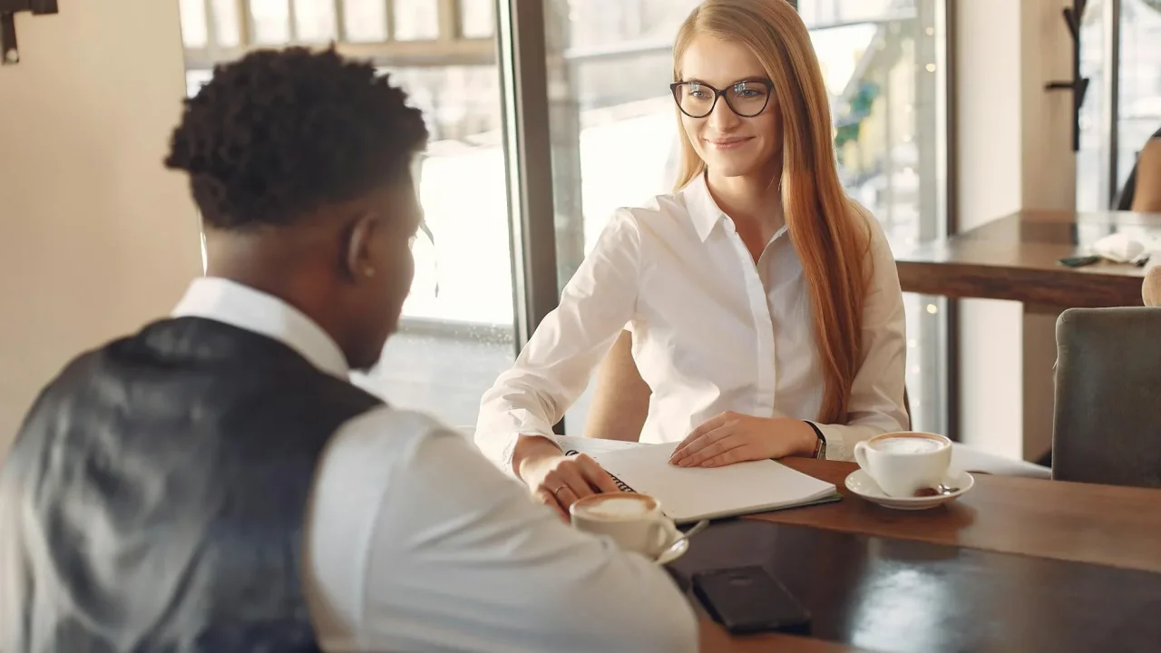 Job Interview Smiling People