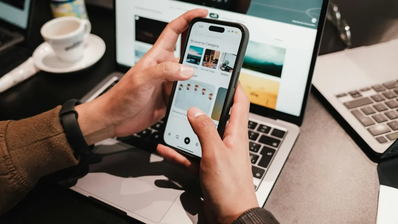 Job Search Smartphone