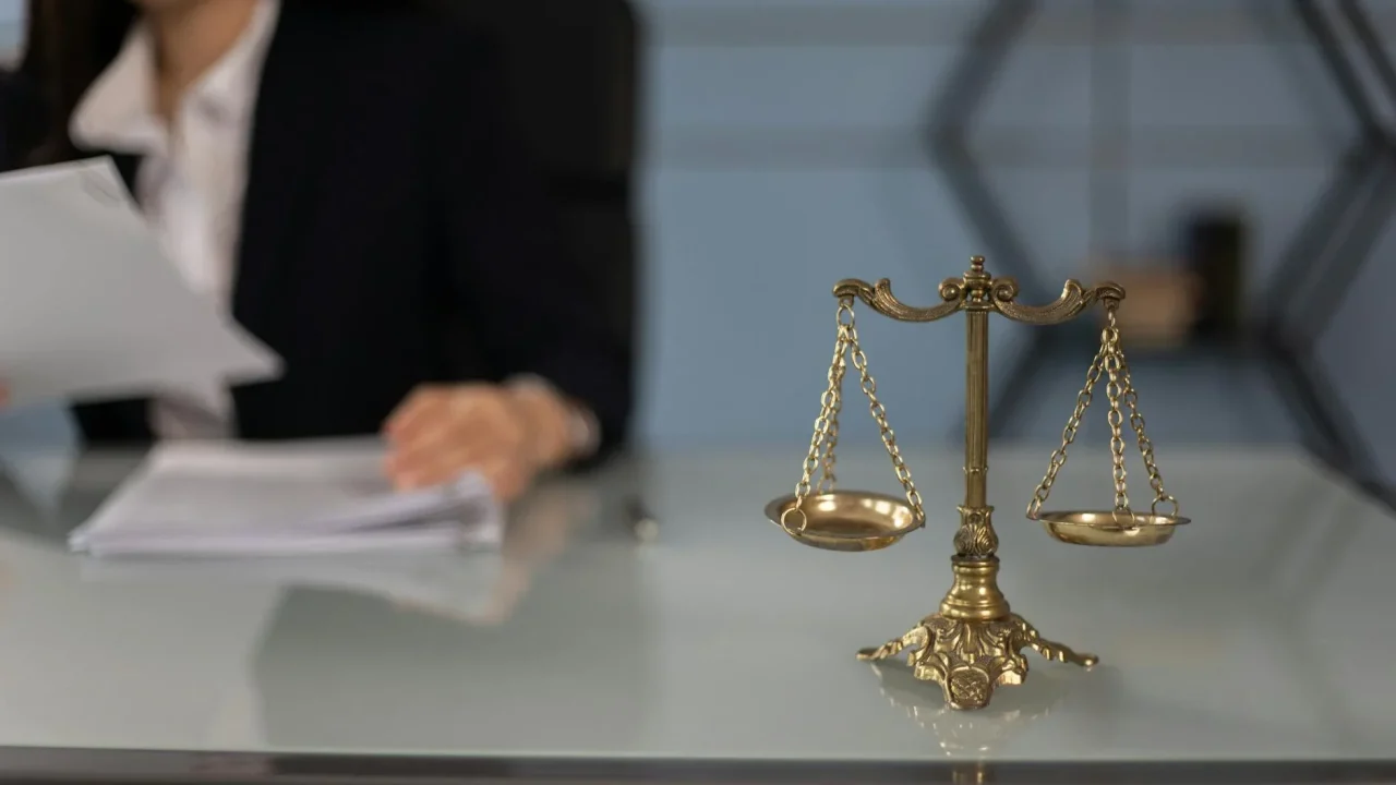 Law Book Justice Scale