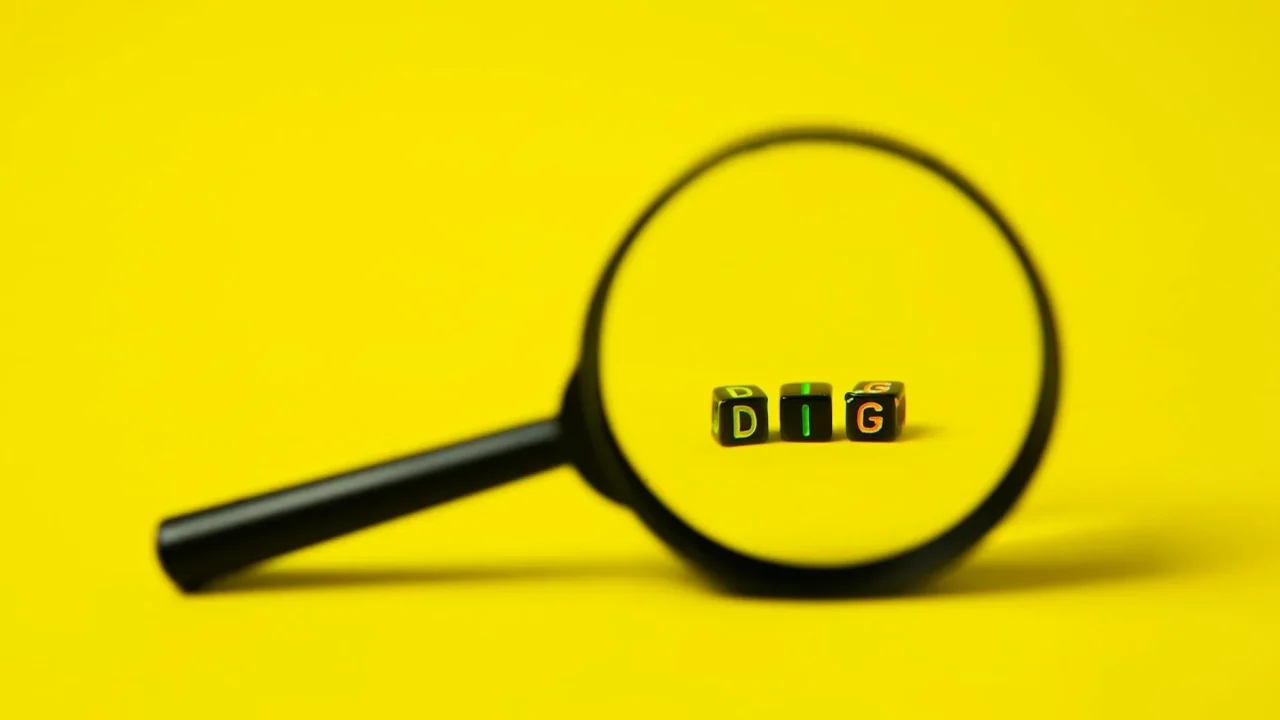 Magnifying Glass Computer Keyboard