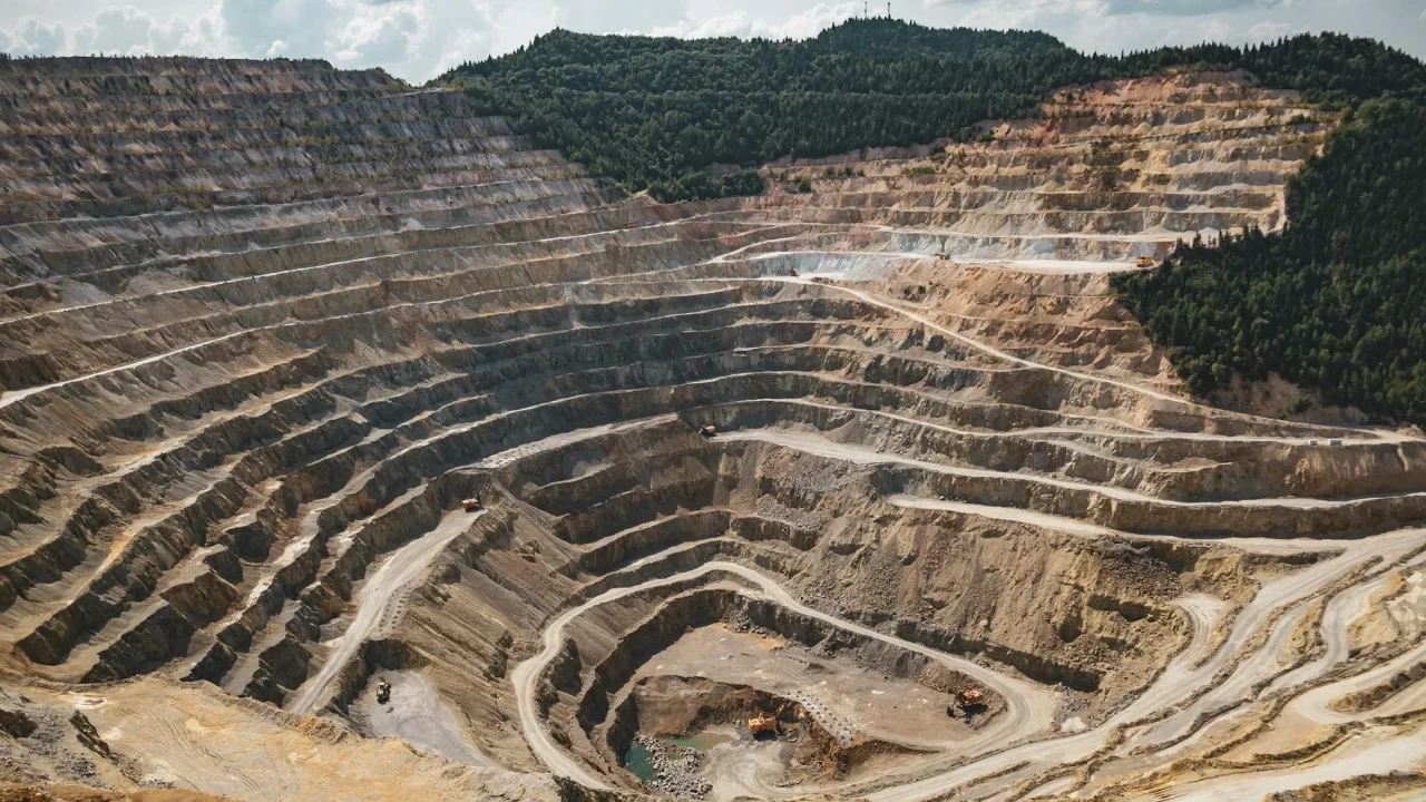 Mining Site Gold Mine