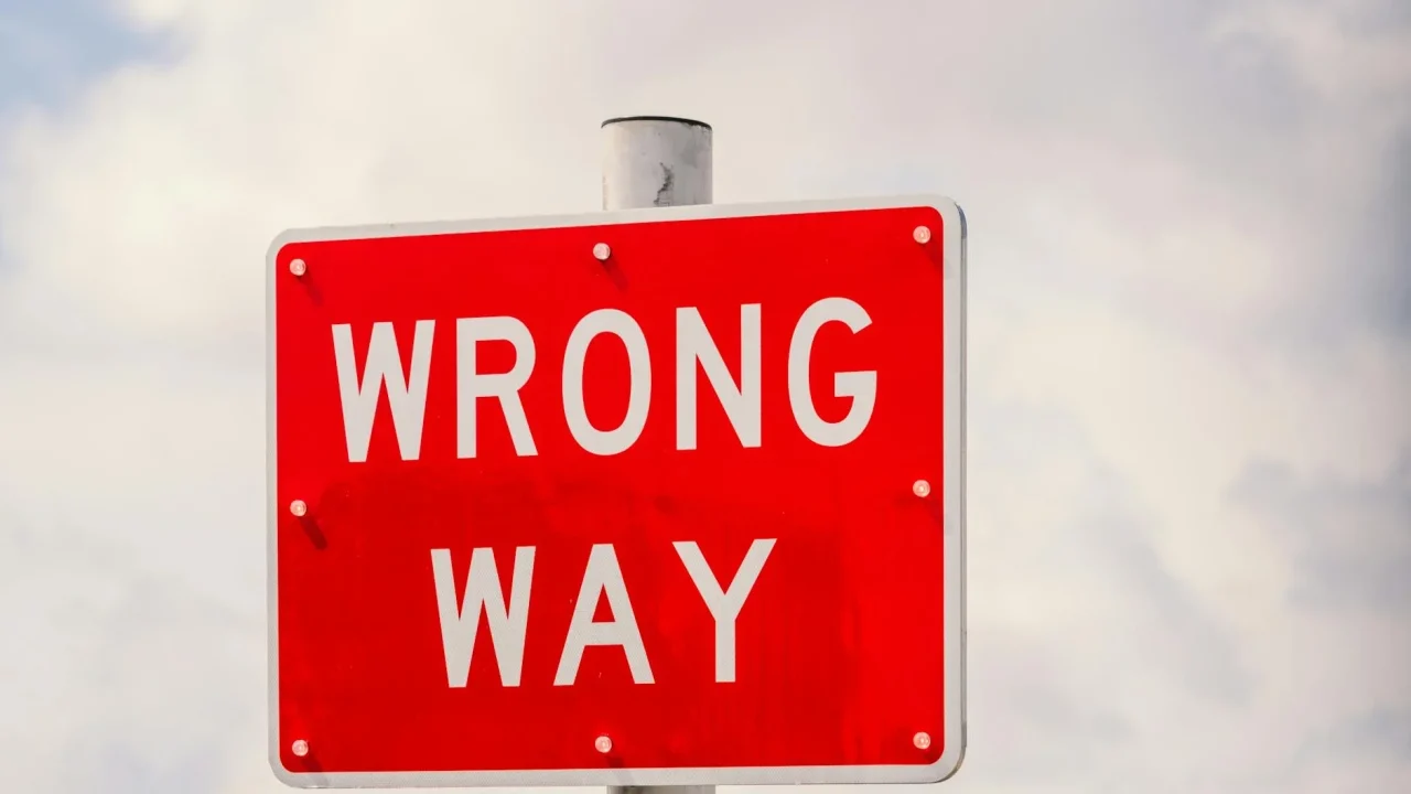 Mistake Warning Sign
