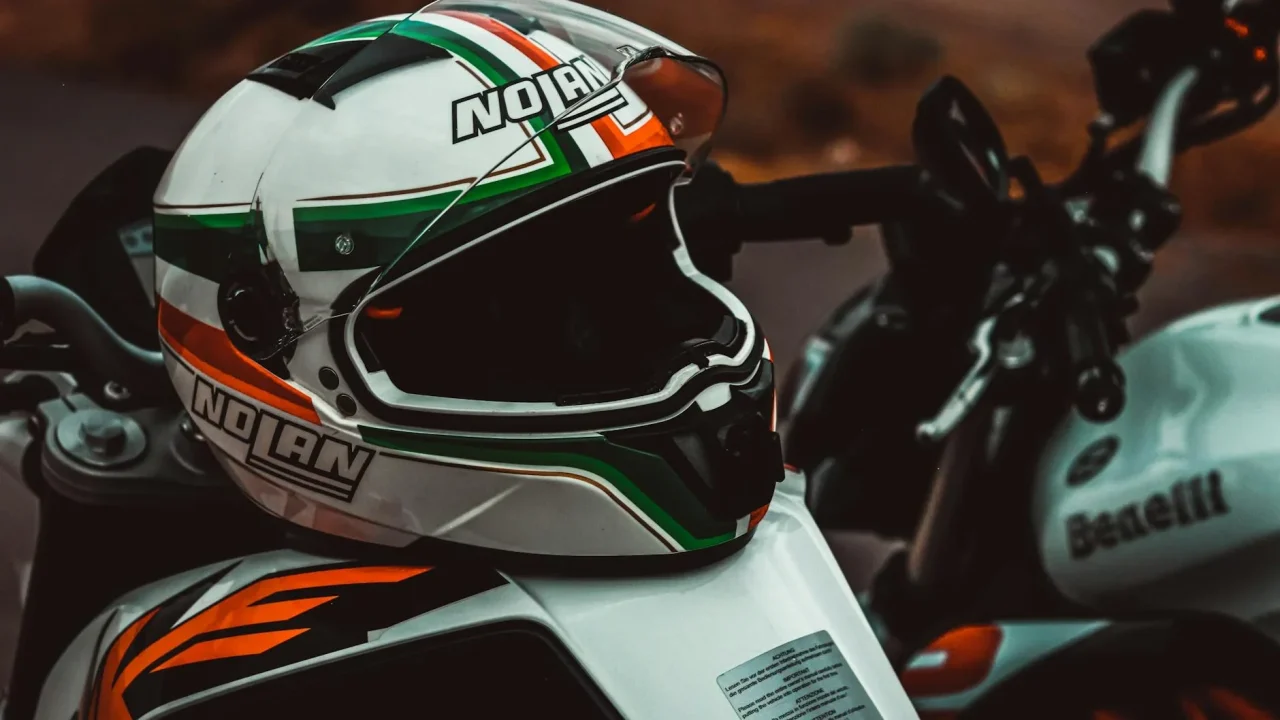 Motorcycle Helmet Water Bottle