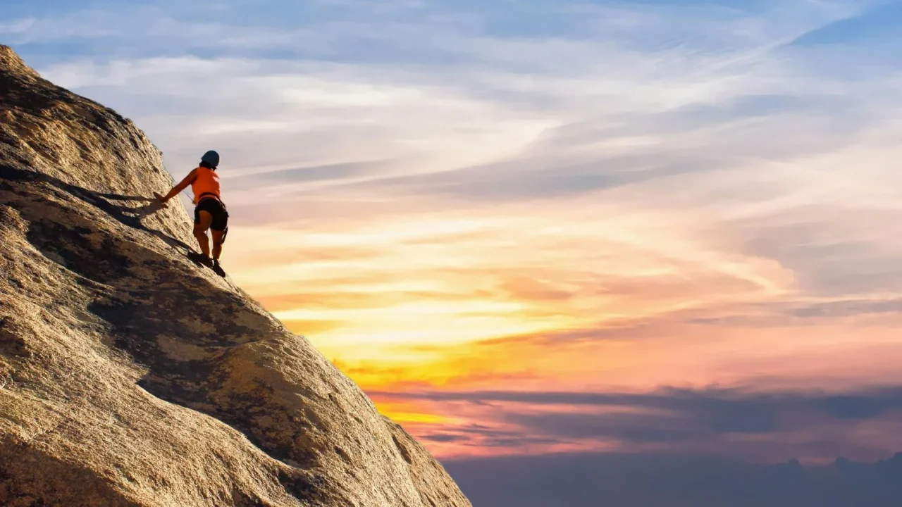 Mountain Climber Success Goal