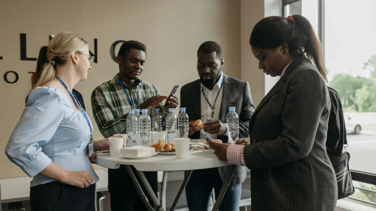 Networking Business People