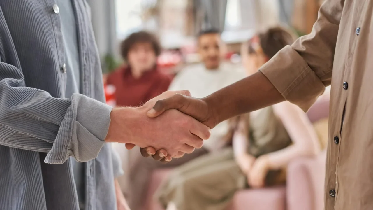 Networking Event Handshake