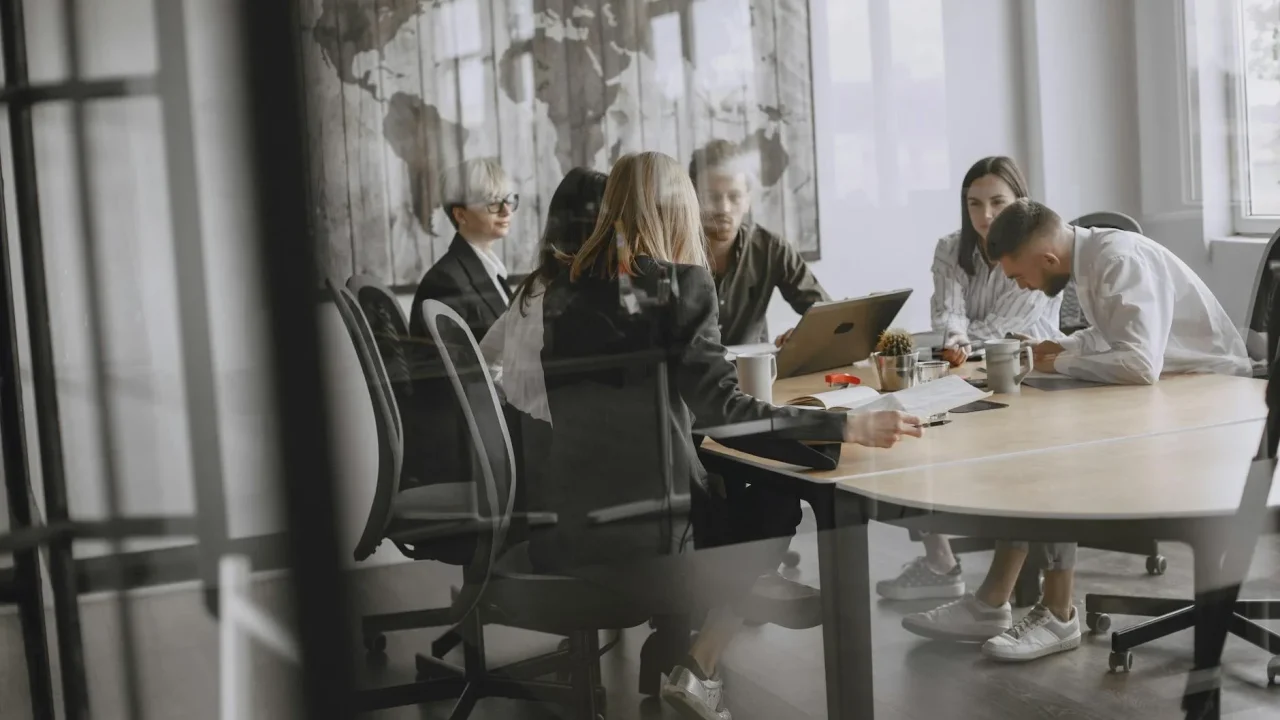 Office Building Business Meeting