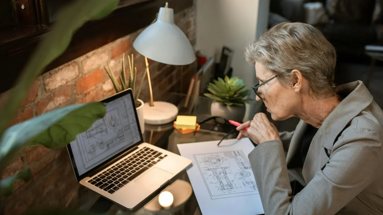 Office Desk Designer Working