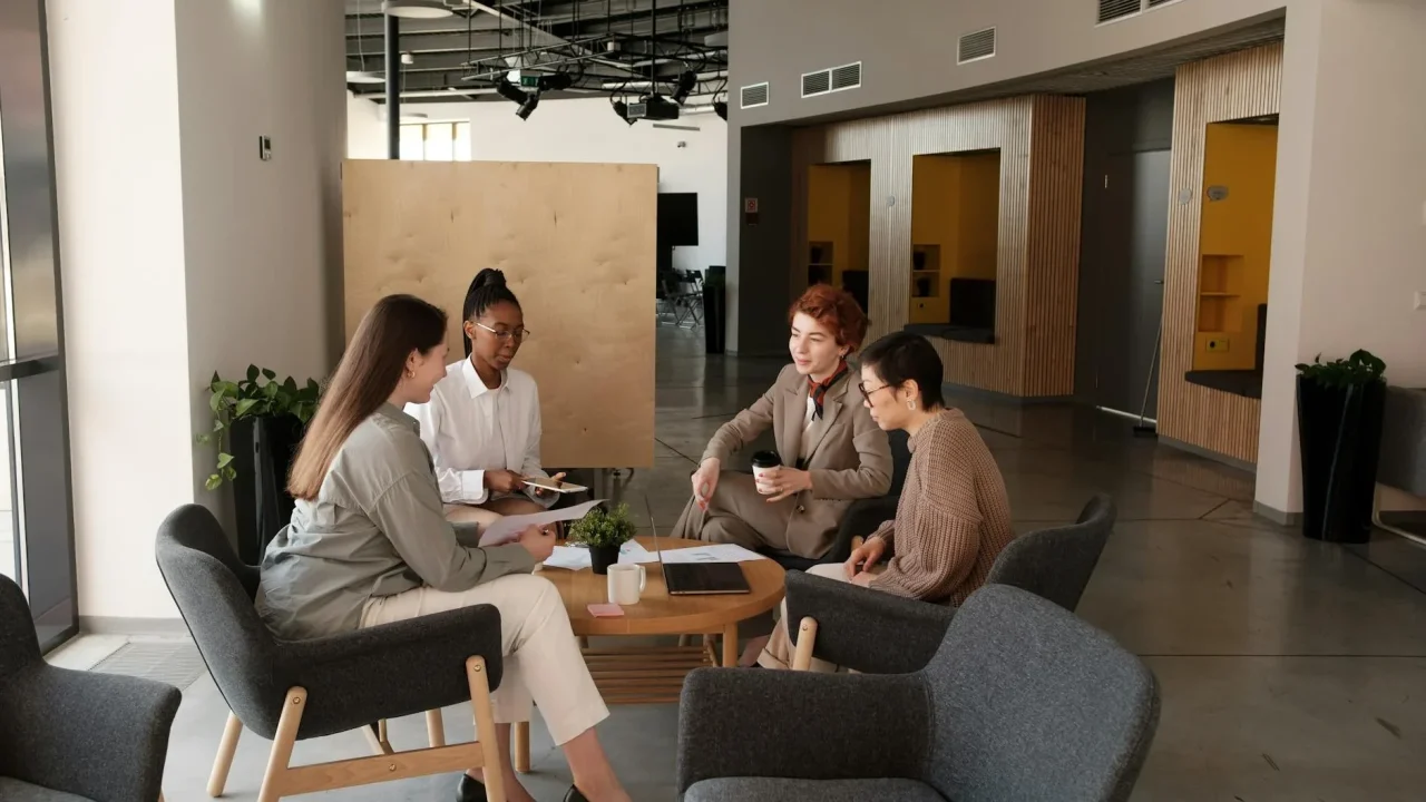 Office Lounge Meeting Table