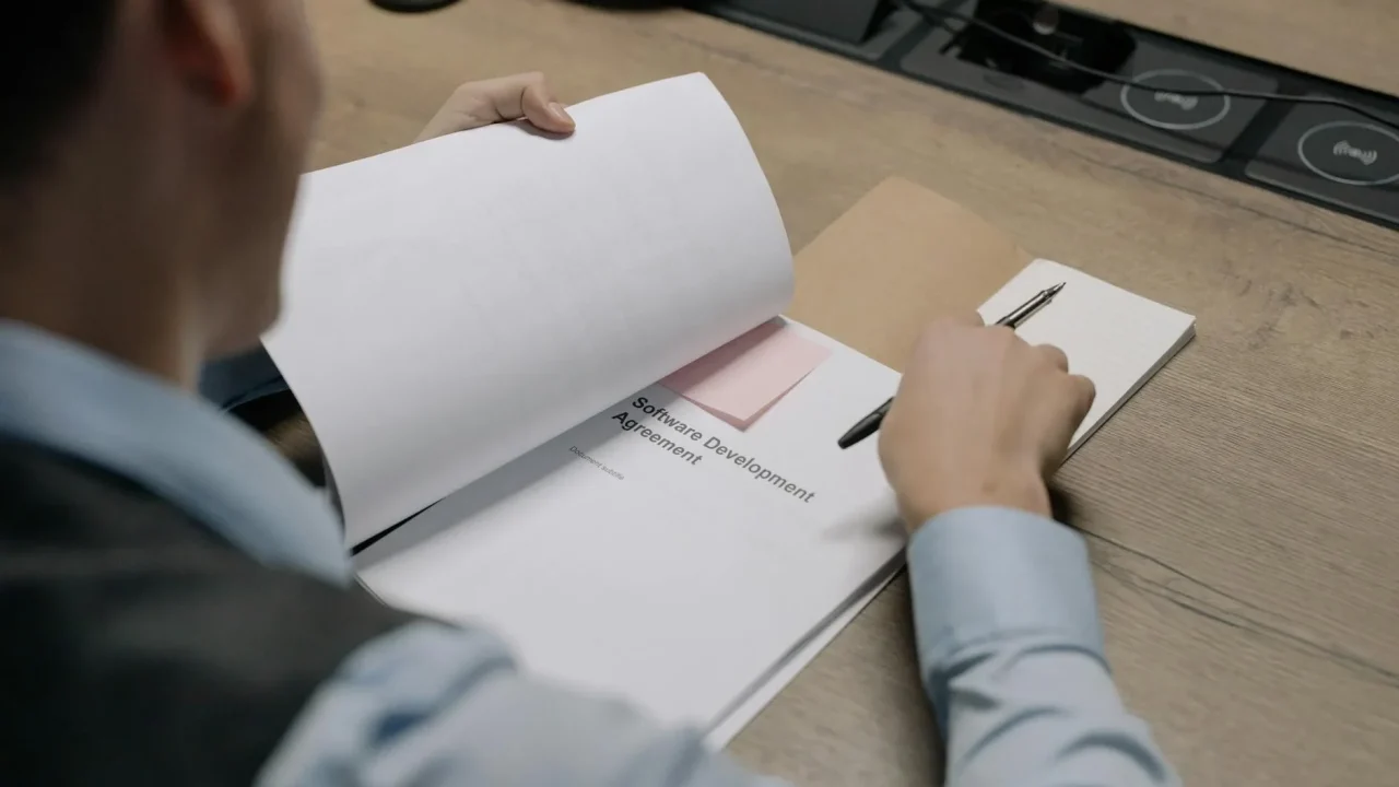 Office Worker Contract Document