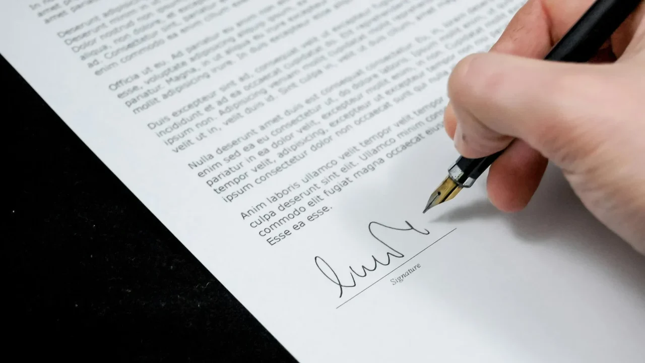 Official Document Signature