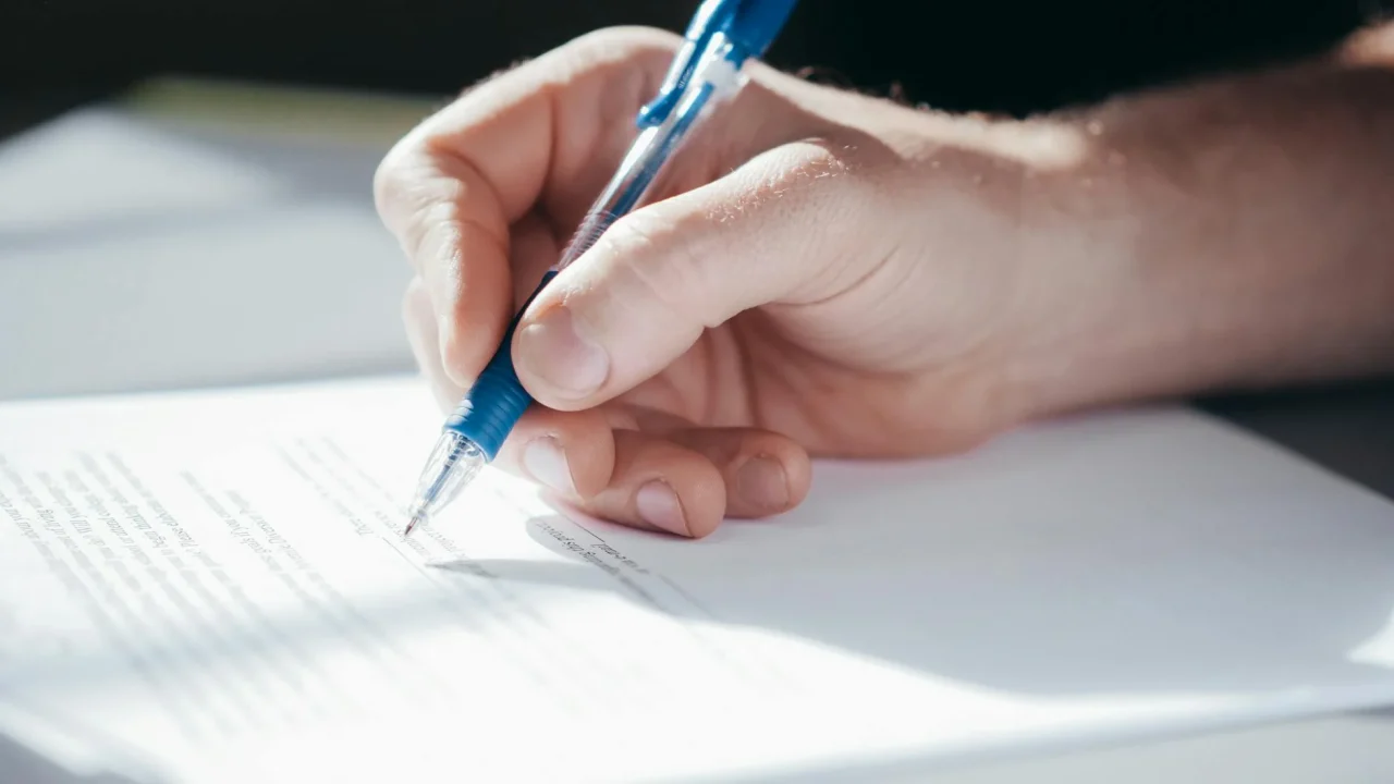 Paper Document Pen