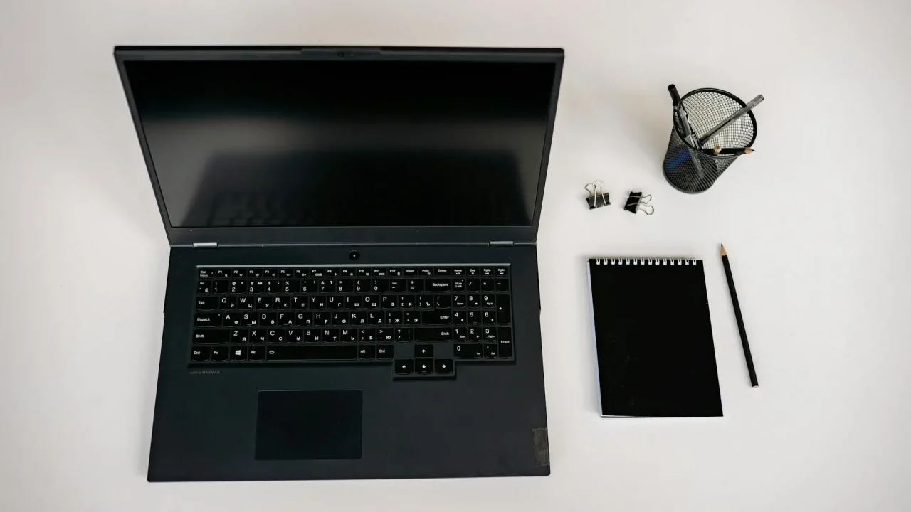 Pencil Paper Laptop