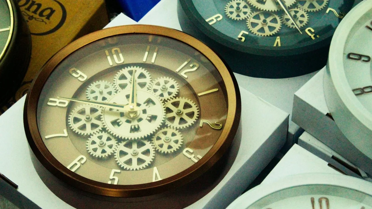 People Talking Wall Clock