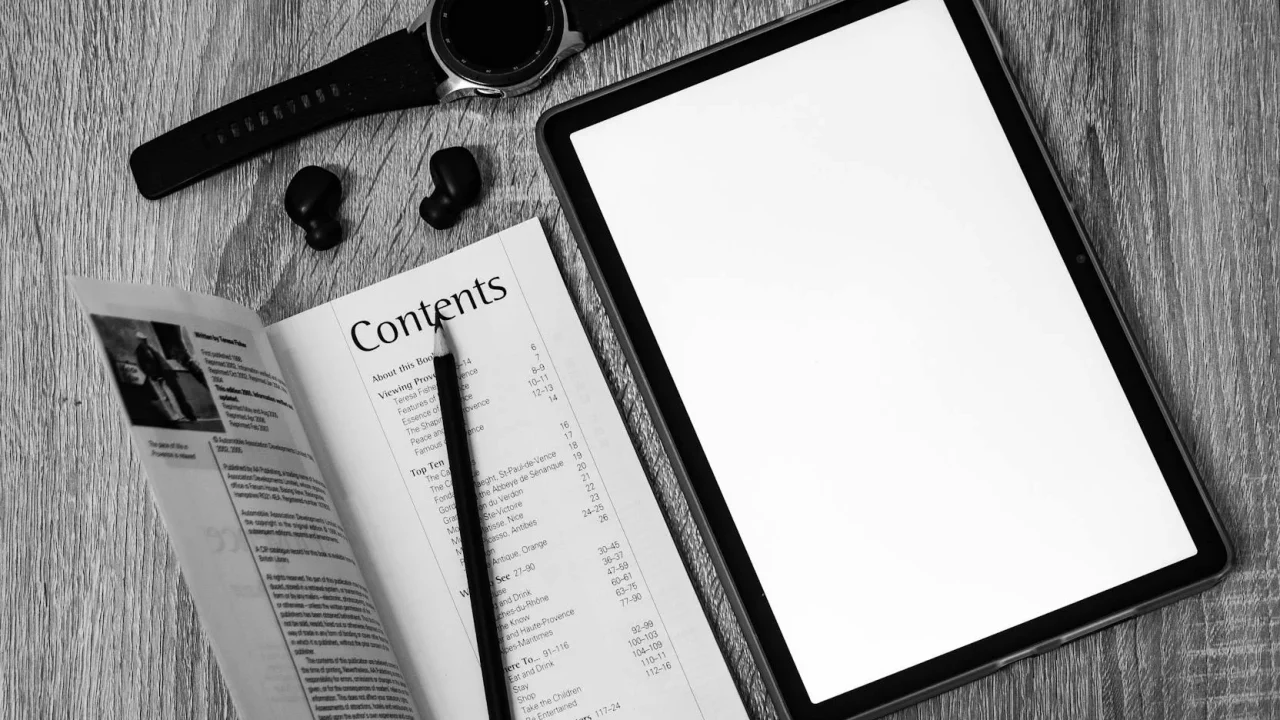 Portfolio Book Digital Tablet