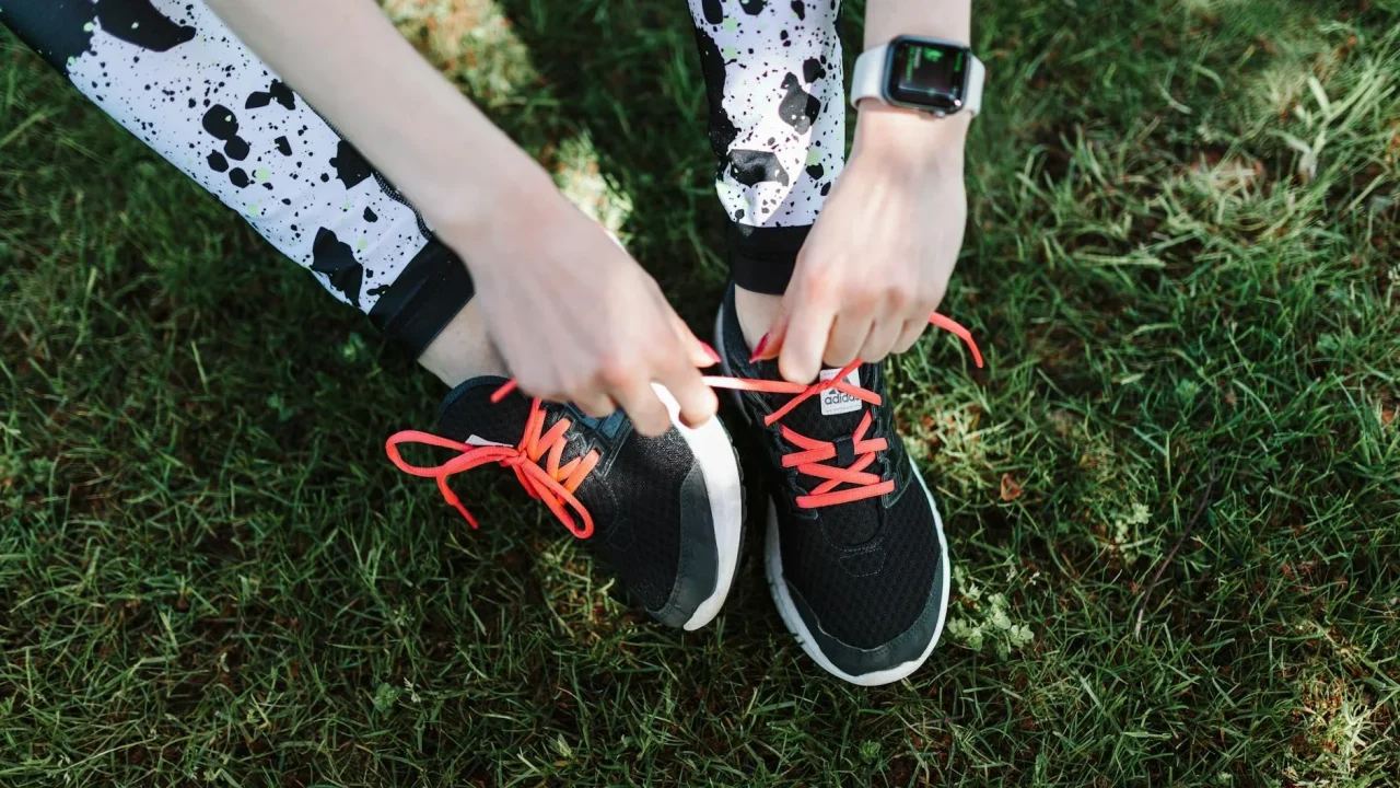 Running Shoes Healthy Food