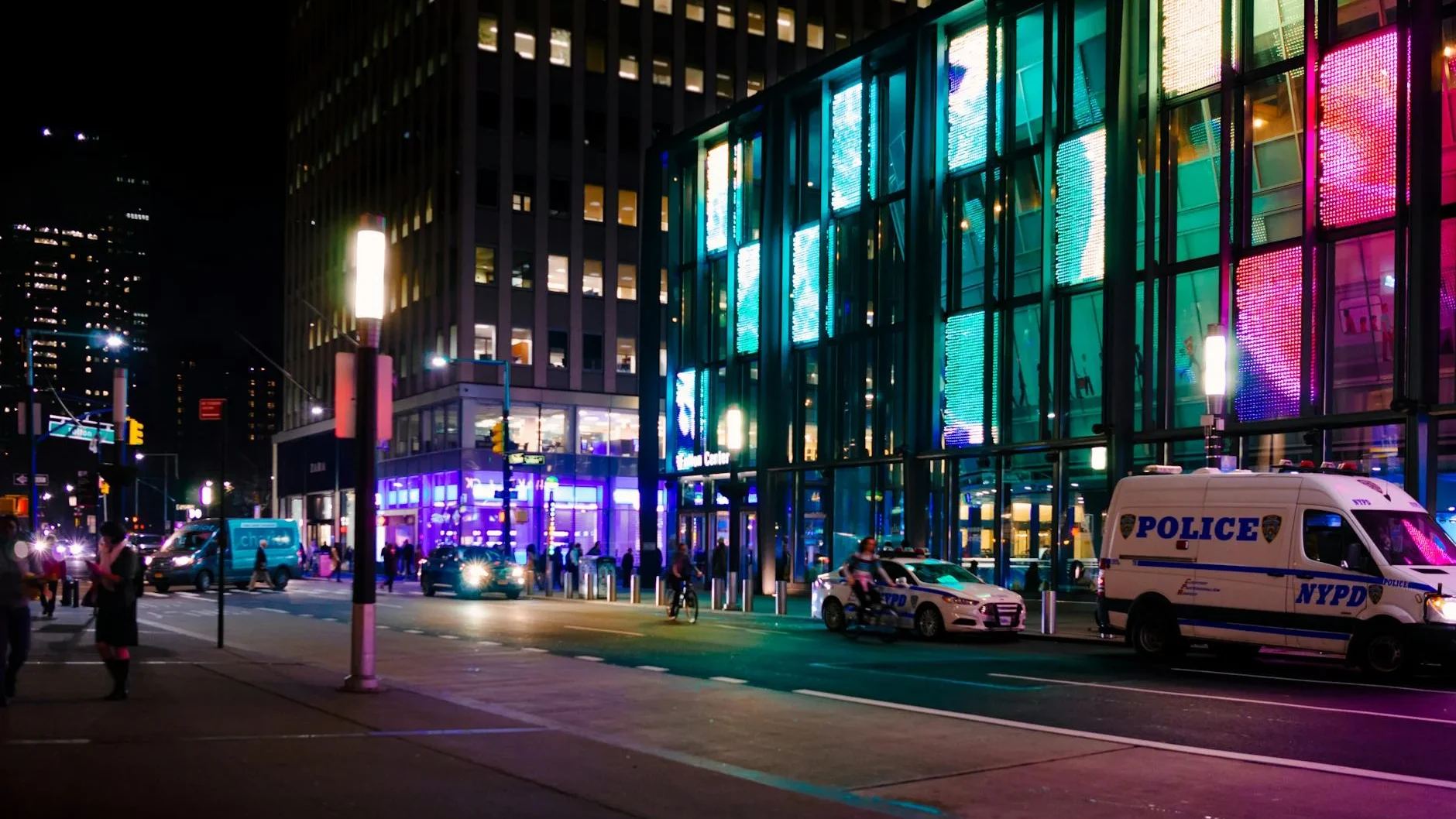 Security Night Street