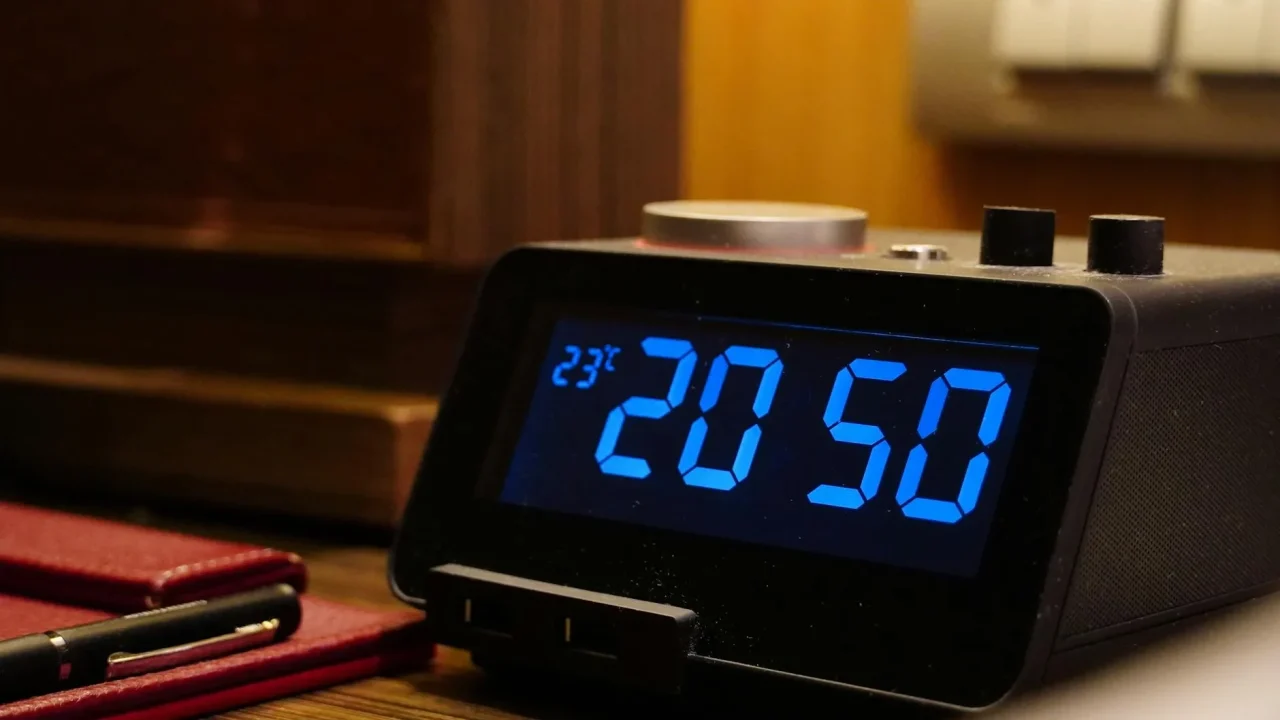 Smartphone Notification Alarm Clock
