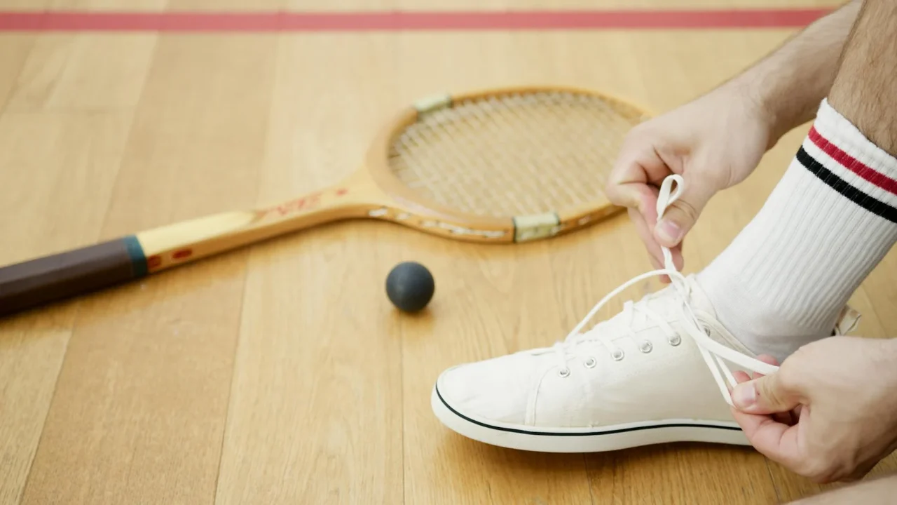 Sports Shoes Healthy Food