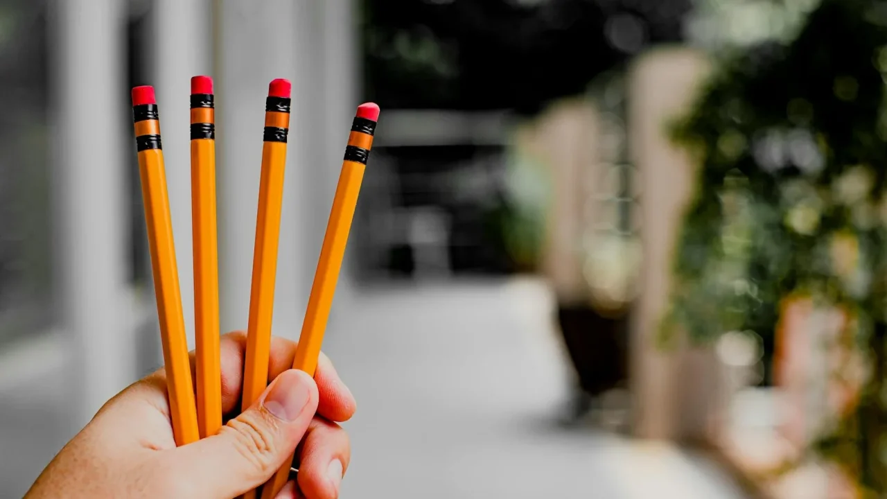 Study Brain Pencil
