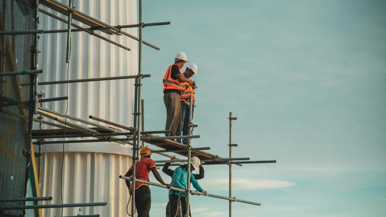 Teamwork Construction Site