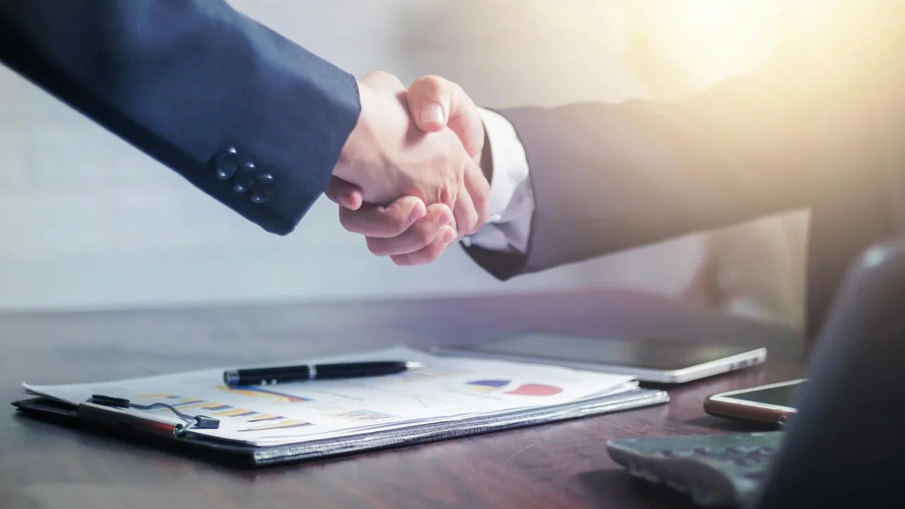 Teamwork Handshake