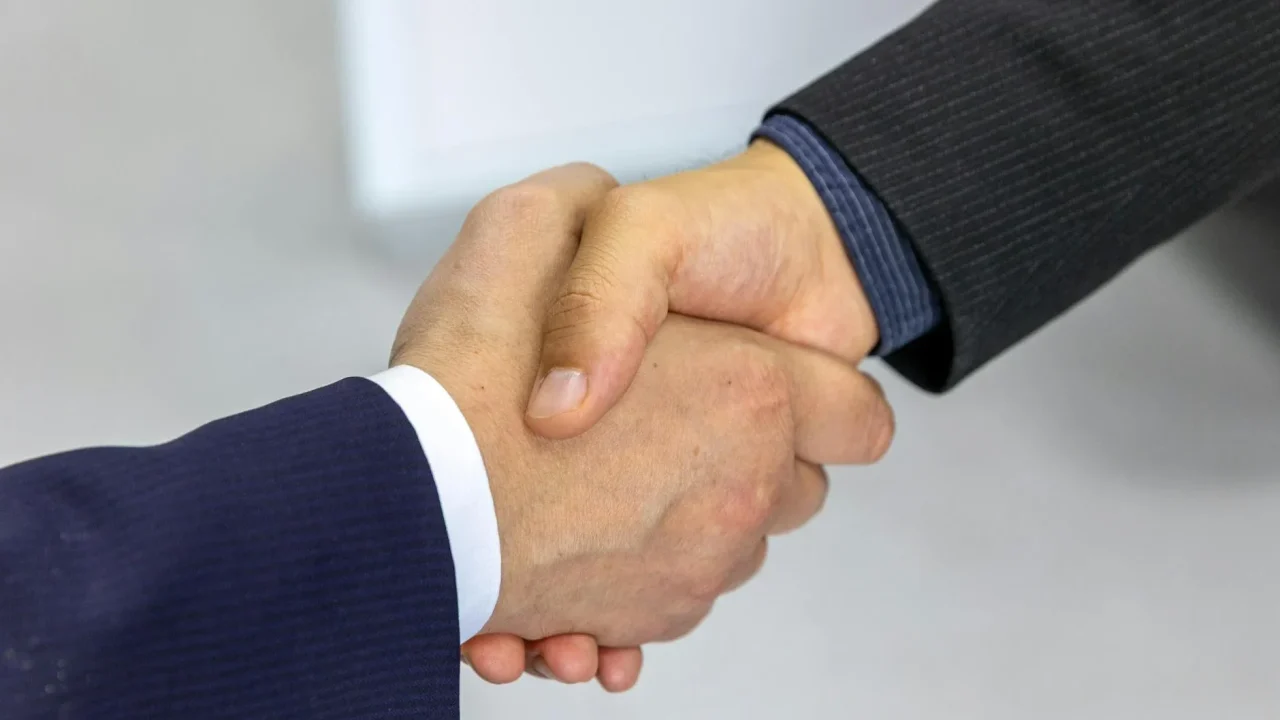 Teamwork Handshake
