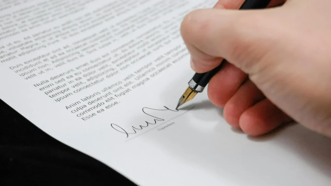 Writing Contract Paper