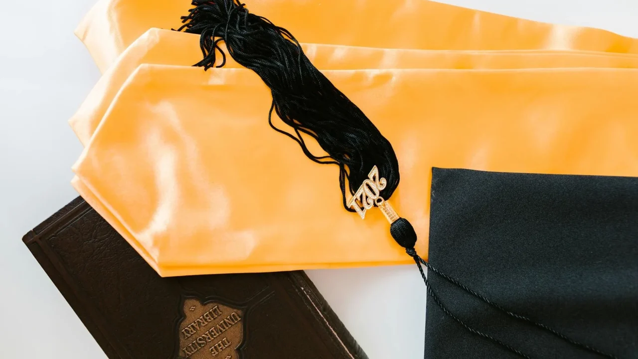 Books Graduation Cap