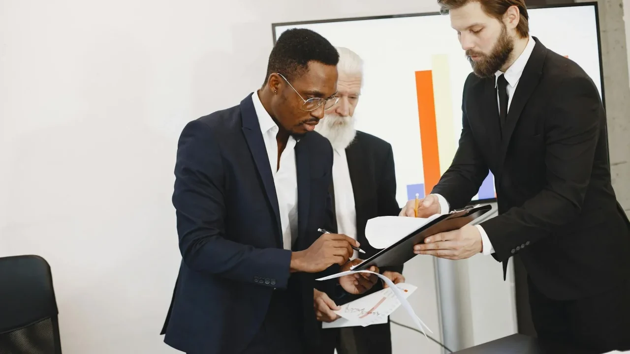 Business Meeting Partnership