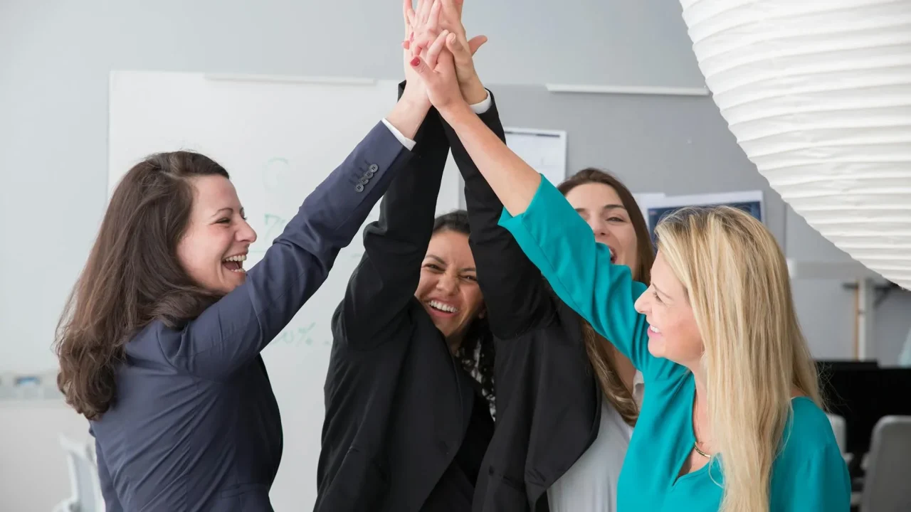 Career Path Success Office Team