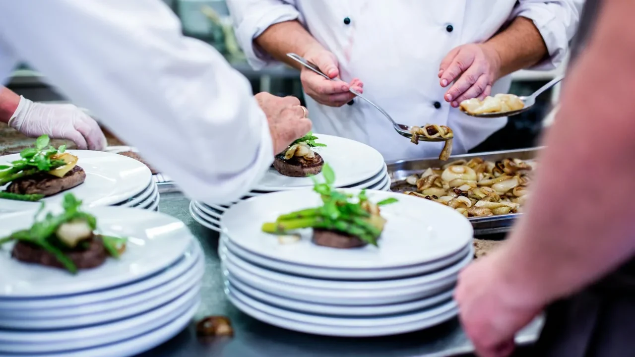 Chef Cooking Professional Kitchen