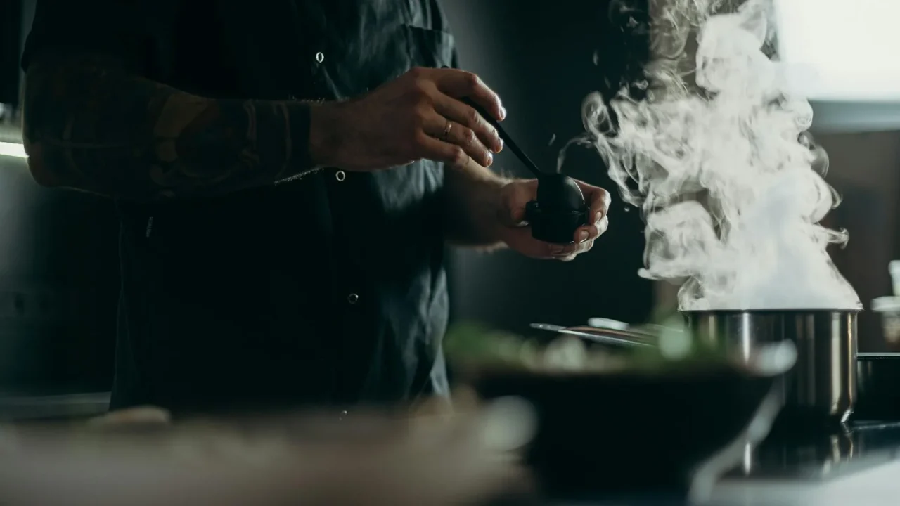 Chef Cooking Warehouse Logistics